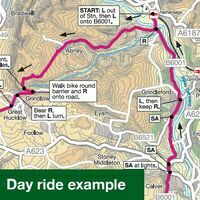 Sustrans Maps Cycle Map 35 North Cumbria & Dumfries