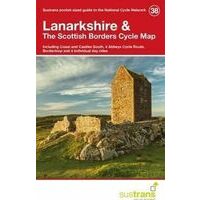 Sustrans Maps Cycle Map 38 Lanarkshire & The Scottish Border