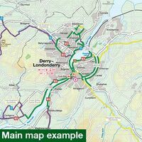 Sustrans Maps Cycle Map 51 Derry-Londonderry