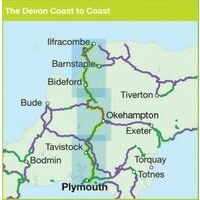 Sustrans Maps Fietskaart Devon Coast To Coast
