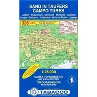Tabacco Topografische Wandelkaart 036 Campo Tures 1:25.000