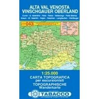 Tabacco Topografische Wandelkaart 043 Alta Val Venosta 1:25.000