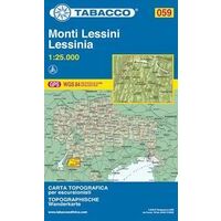 Tabacco Topografische Wandelkaart 059 Monti Lessini 1:25.000