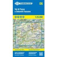 Tabacco Val Di Fassa 06 Gps Dolomiti Fassane