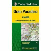 TCI Wandelaart & Gids Gran Paradiso 1:50.000