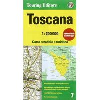TCI Wegenkaart 7 Toscane Toscana