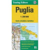TCI Wegenkaart 11 Puglia Apulië