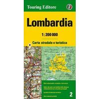 TCI Wegenkaart 02 Lombardia Lombardije