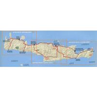 Terrain Maps Wegenkaart Centraal Kreta