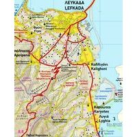 Terrain Maps Wandelkaart 351 Lefkada
