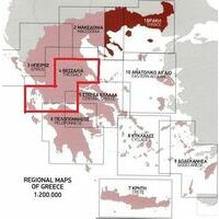 Terrain Maps Wegenkaart 4 Thessalië 1:200.000