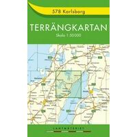 Terrangkartan Wandelkaart 578 Karlsborg 1:50.000