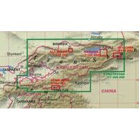 TerraQuest Trekkingmap Tian Shan 1:100.000