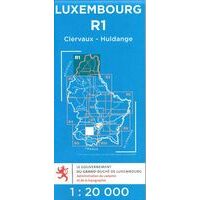 Topo Luxemburg Topografische Kaart R1