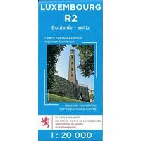 Topo Luxemburg Topografische Kaart R2 Boulaide