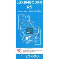 Topo Luxemburg Topografische Kaart R5