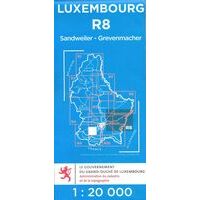 Topo Luxemburg Topografische Kaart R8