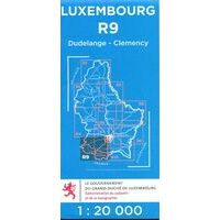 Topo Luxemburg Topografische Kaart R9