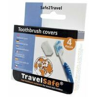 Travelsafe Toothbrush Cover Per 4 Beschermhoes Voor Tandenborstel