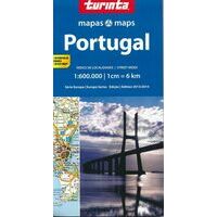 Turinta Wegenkaart Portugal 1:600.000