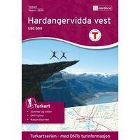 Nordeca Turkart Wandelkaart 2659 Hardangervidda Vest - West