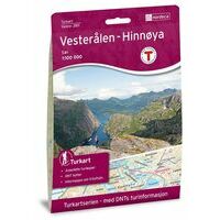 Nordeca Turkart Wandelkaart 2811 Vesteralen - Hinnoya Sor