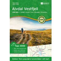 Nordeca Wandelkaart 3015 Alvdal Vestfjell