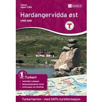 Nordeca Turkart Wandelkaart 2556 Hardangervidda Oost