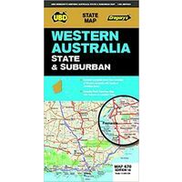 UBD Maps Australia Wegenkaart Australia State & Suburban 1:2.900.000