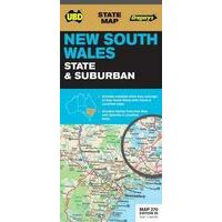 UBD Maps Australia Wegenkaart New South Wales State & Suburban