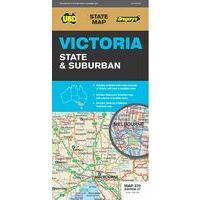 UBD Maps Australia Wegenkaart Victoria State & Suburban