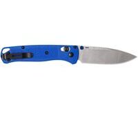 Benchmade Bugout Blue PE - Klapmes Glad Lemmet