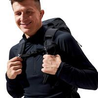 Berghaus M Trailblazer LS Half-zip Tech Tee