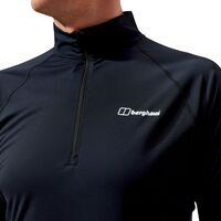 Berghaus M Trailblazer LS Half-zip Tech Tee