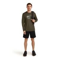 Icebreaker M Merino 150 Tech Lite LS Tee Peak Bal
