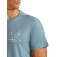 Icebreaker M Merino 150 Tech Lite SS Tee Peaceful Pass