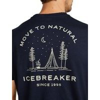 Icebreaker M Merino 150 Tech Lite SS Tee Peaceful Pass
