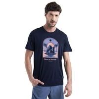 Icebreaker M Merino 150 Tech-lite T-shirt 'mountain Getaway'