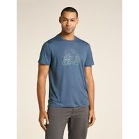 Icebreaker M Merino 150 Tech-lite T-shirt 'van Camp'