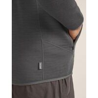 Icebreaker M Merino 400 RealFleece Descender LS Zip
