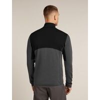 Icebreaker M Merino 400 RealFleece Descender LS Zip