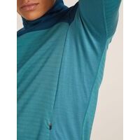Icebreaker M Merino Blend 300 RealFleece Descender LS Zip