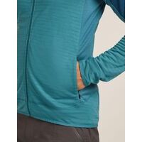 Icebreaker M Merino Blend 300 RealFleece Descender LS Zip