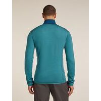 Icebreaker M Merino Blend 300 RealFleece Descender LS Zip