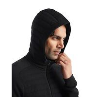 Icebreaker M Zoneknit LS Zip Hood