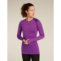 Icebreaker W Merino 125 ZoneKnit LS Crewe