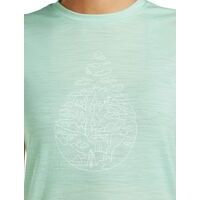 Icebreaker W Merino 150 Tech Lite III Tee Hike Path
