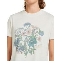 Icebreaker W Merino 150 Tech Lite SS Crop Tee NZ Flora