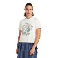 Icebreaker W Merino 150 Tech Lite SS Crop Tee NZ Flora