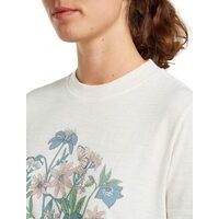 Icebreaker W Merino 150 Tech Lite SS Crop Tee NZ Flora